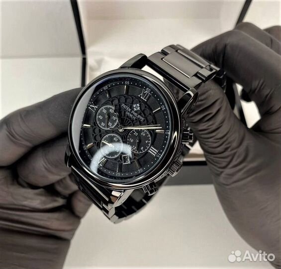 Мужские часы Patek Philippe Black