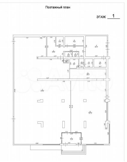 Аренда помещения свободного назначения, 195 м²