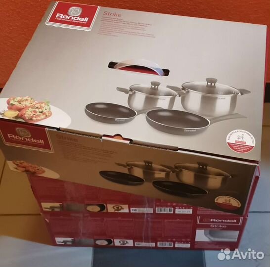 Новый набор посуды Rondell Strike RDS-1421