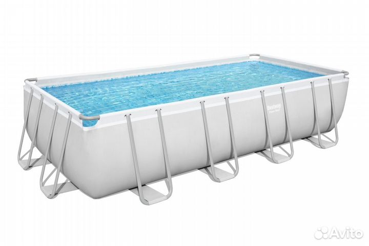 Каркасный бассейн Bestway 488x244x122 см Песочный