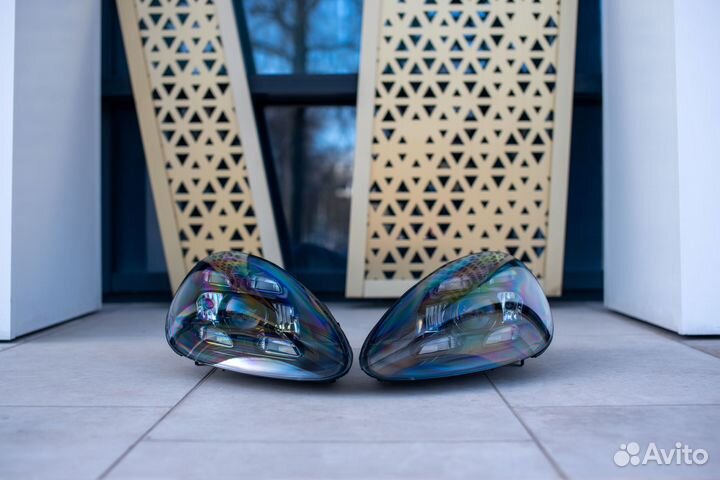 Фары с лазерным дальним светом Porsche Cayene 958