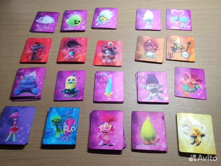 Карточки тролли (вскрытые)