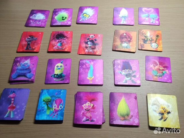 Карточки тролли (вскрытые)