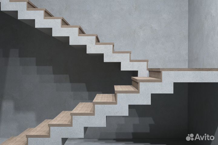 Иготовление ступеней для бетонных и мет. лестниц