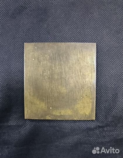 Старинная бронзовая икона