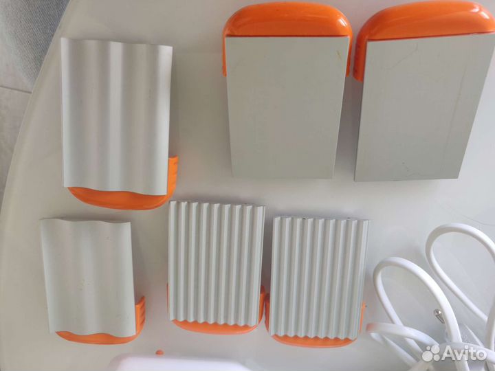 Щипцы гофре для волос с насадками