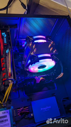 Кулер для процессора 4pin 160w