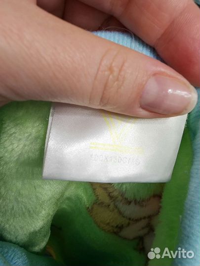 Плед детский плюшевый новый 100130 см