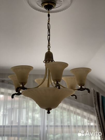 Люстра Муранское стекло (Италия)