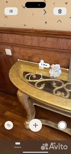 Консоль деревянная