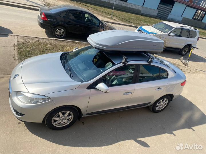 Багажник бокс на крышу Магнум 420 сер карб быстрос