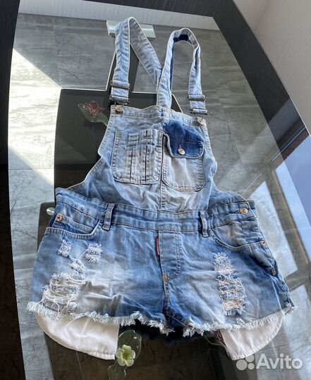 Джинсовый комбензон