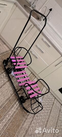 Детские санки для двойни