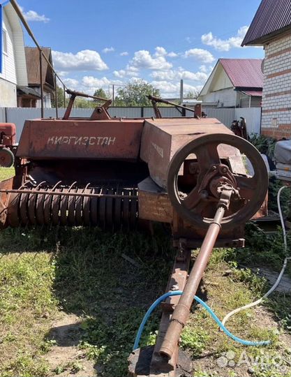 Пресс-подборщик Киргизстан ППЛ-Ф-1.6, 1987