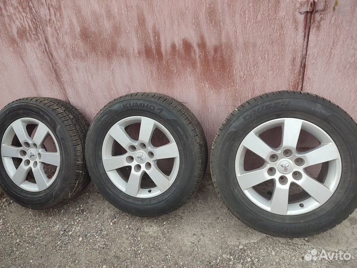 Новый комплект летних колёс Mitsubishi Pajero R18