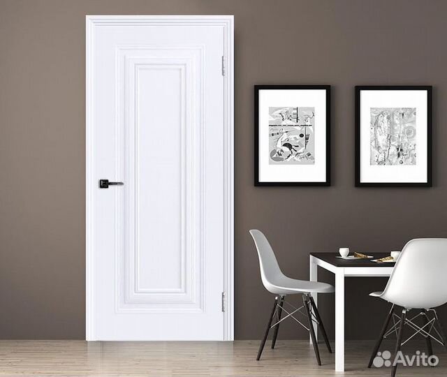 Дверь межкомнатная «Титул-1» Эмаль Белая