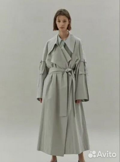 Новый плащ Low Classic мятного цвета