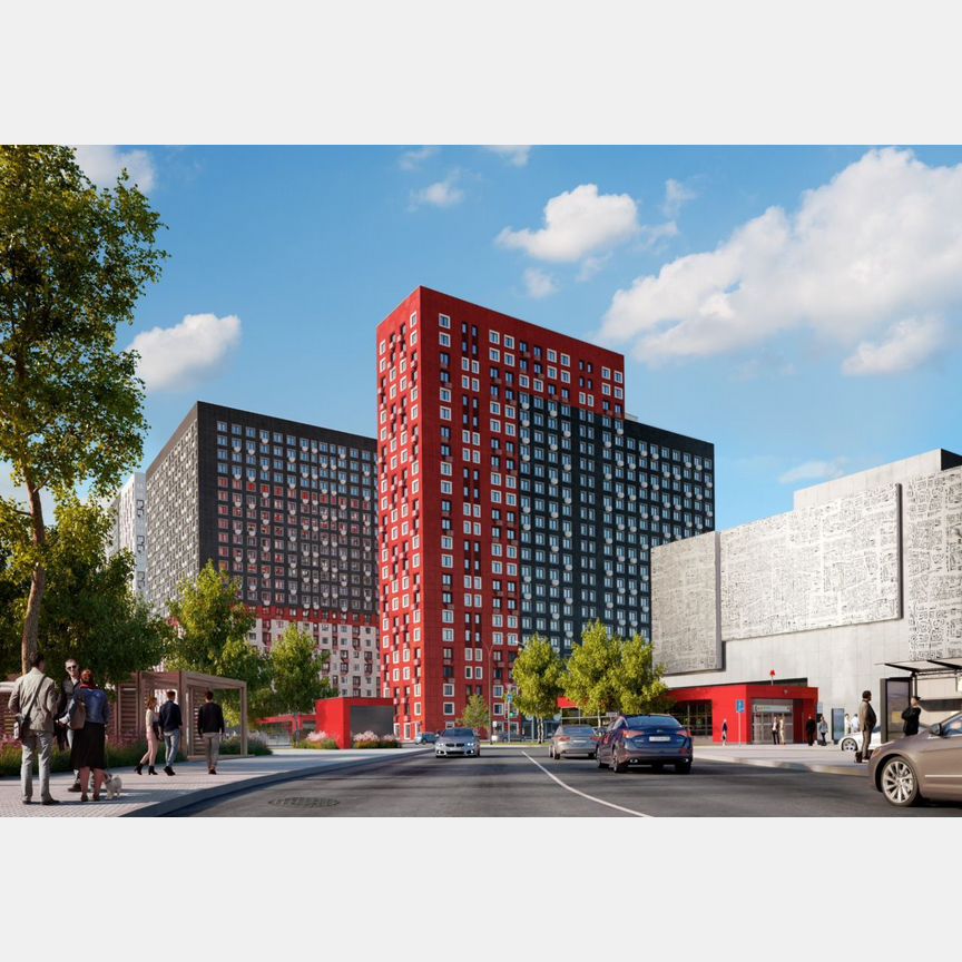 3-к. квартира, 73,7 м², 2/19 эт.