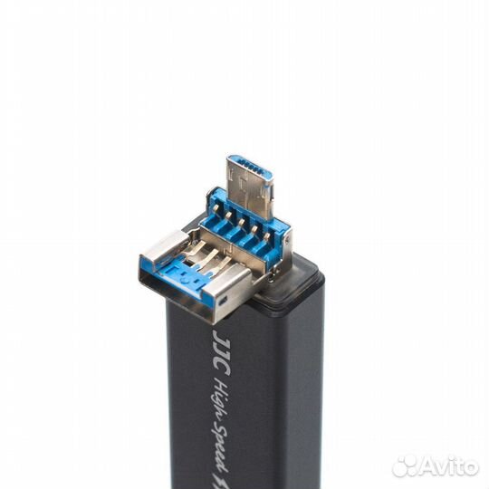 Кардридер OTG USB/microusb/Type-C - MicroSD/SD