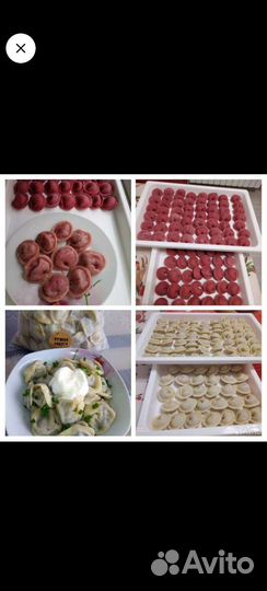 Вареники домашние с картошкой и грибами