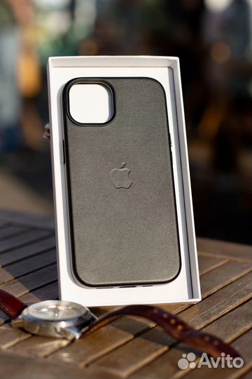 Кожаные чехлы MagSafe iPhone 11/12/13/14Pro.Max