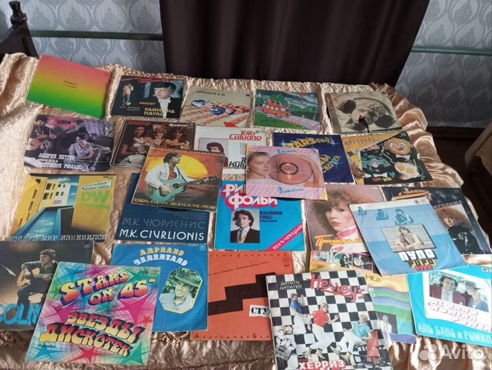 Виниловые пластинки СССР