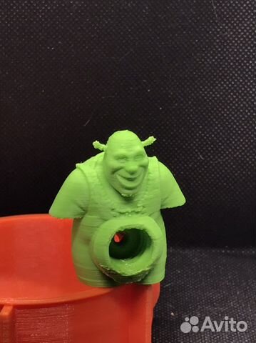 Шрек насадка на зубную пасту