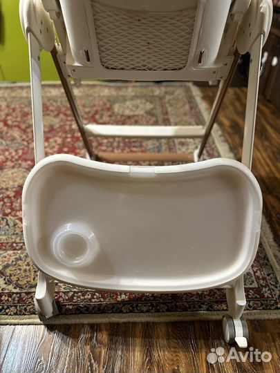 Стульчик для кормления happy baby berny v2 beige