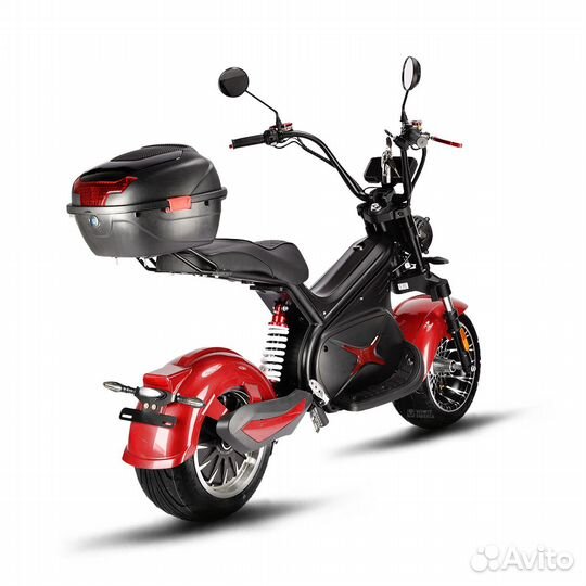 Электроскутер White Siberia Black Sea 5000w Red