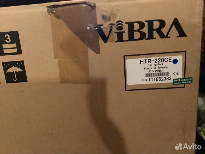 Аналитические лабороторные весы vibra HTR-220CE