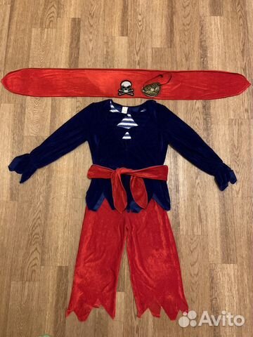 Костюм пирата на 4-5 лет