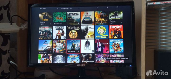 Xbox One s 1tb с играми