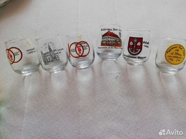 Сервиз кофейный, рюмки