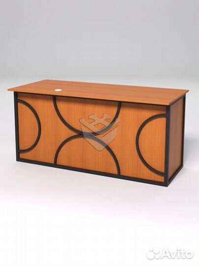 Стол двухтумбовый офисный С-07А 