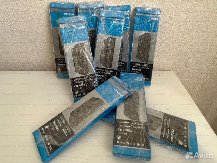 Цепь для велосипеда 9 скоростей Shimano HG53