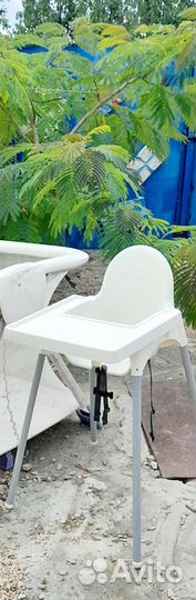 Детский стульчик для кормления Икея