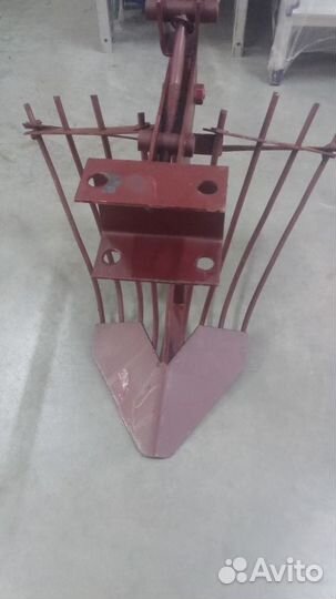 Картофелекопатель со сцепкой на мотоблок Нева