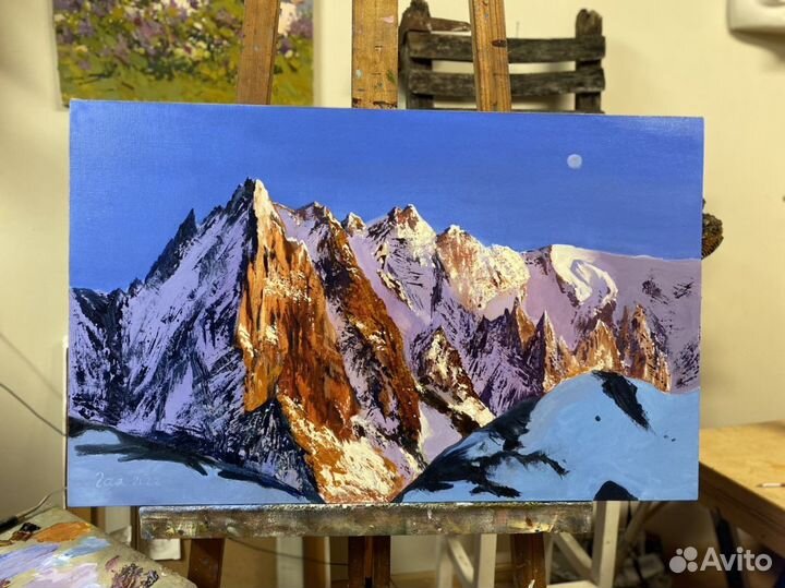 Картина интерьерная маслом