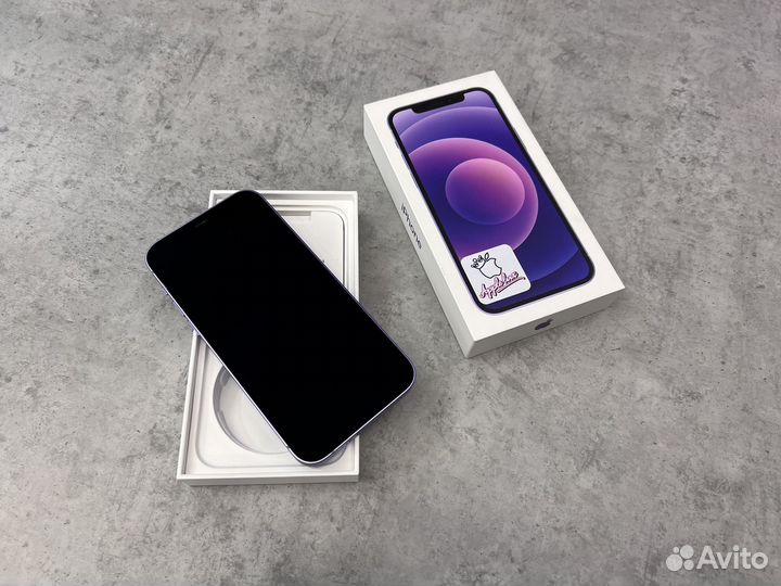 iPhone 12, Purple, 128GB