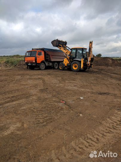 Услуги экскаватор погрузчик JCB