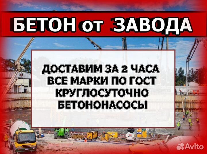 Бетон от завода
