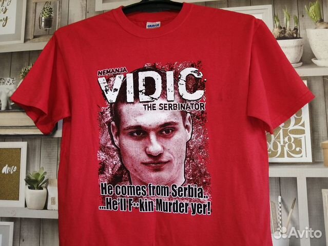 Футболка болельщика Vidic #15