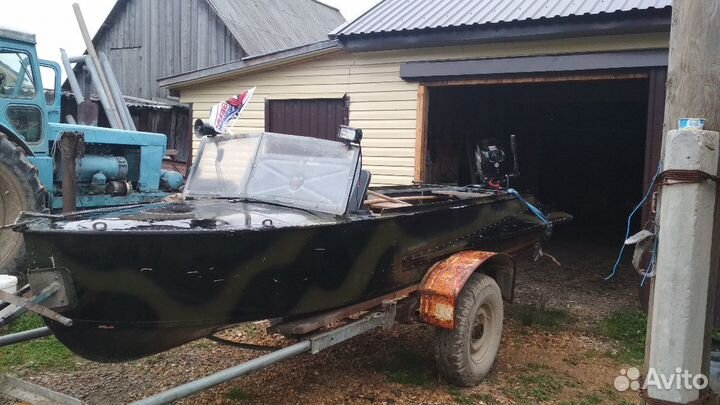 Казанка+ мотор