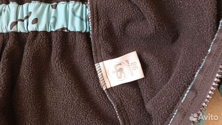 Детский комбинезон софтшелл softshell 98