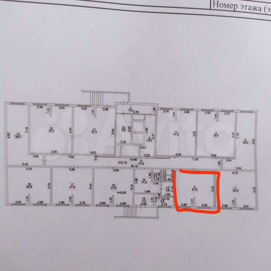 Свободного назначения, 32 м²