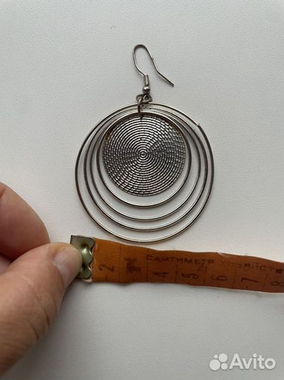 Серьги бижутерия