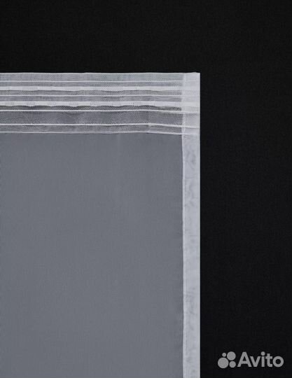 Новый готовый тюль 5 / 6 метров
