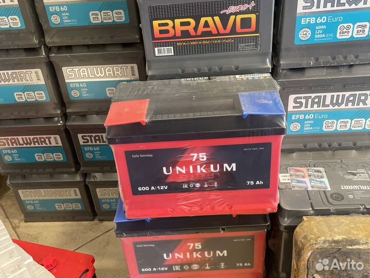 Аккумулятор 75ач