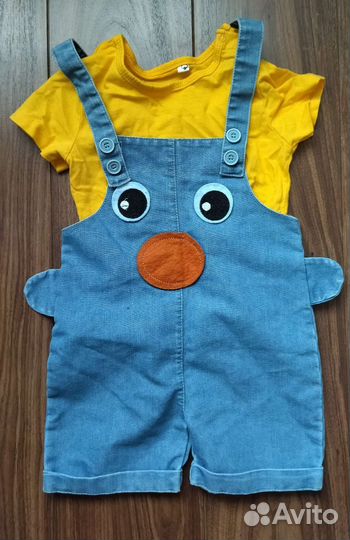 Костюм летний с шортами детский