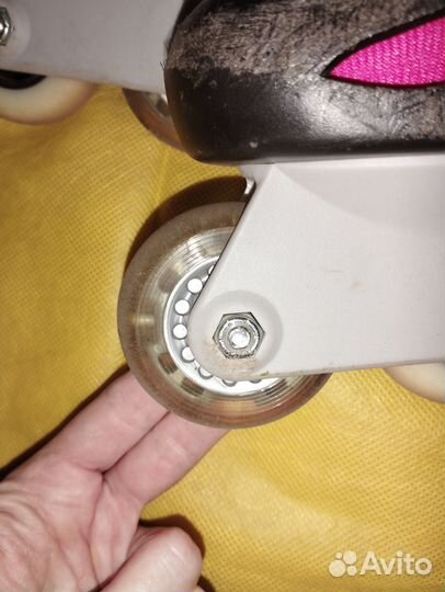 Роликовые коньки, раздвижные, 30-32р